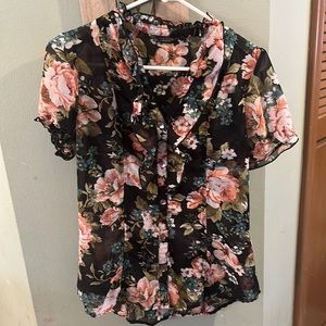Floral blouse